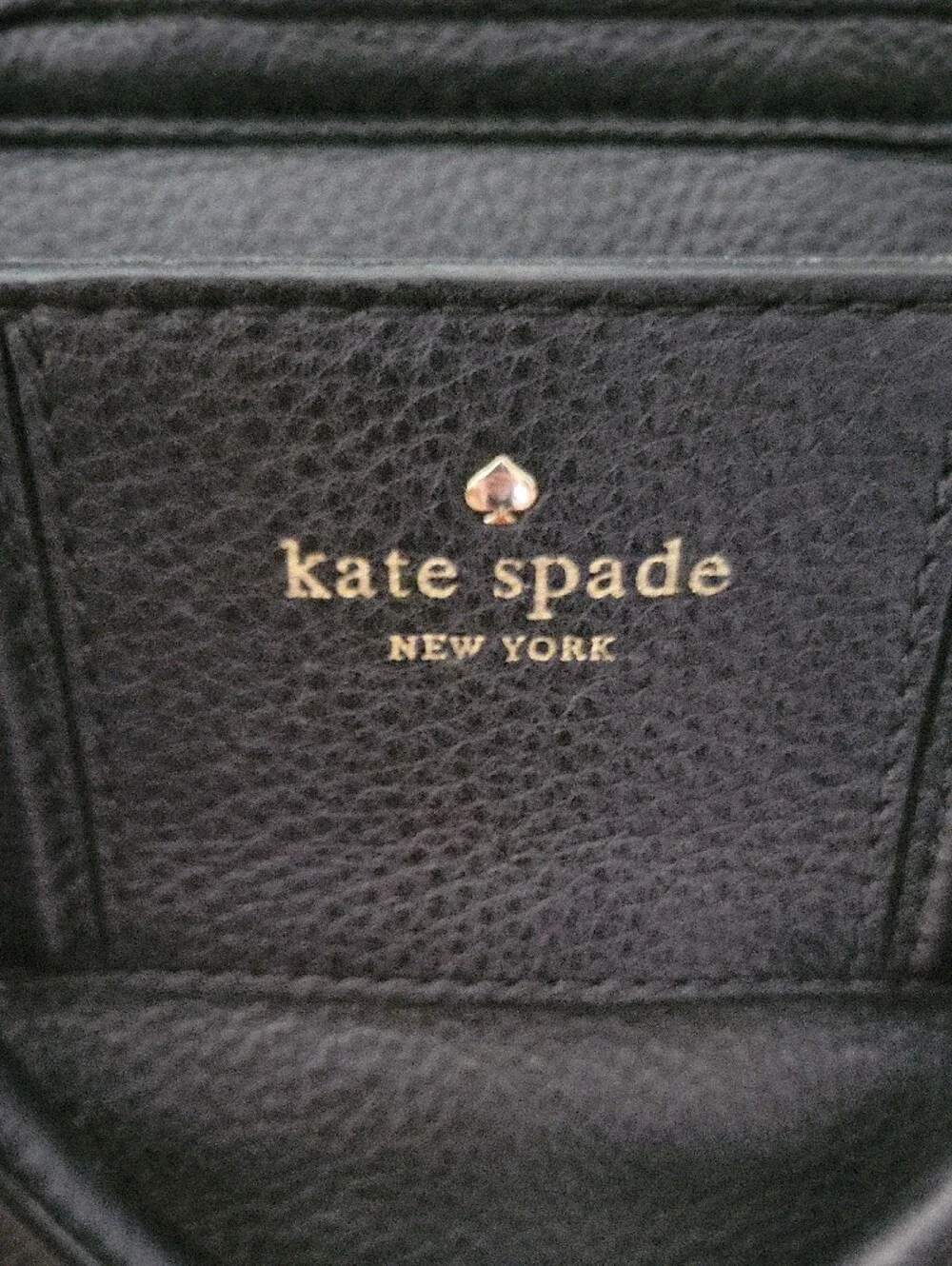 kate spade New York Summit Court Gillian Black Leather Satchel